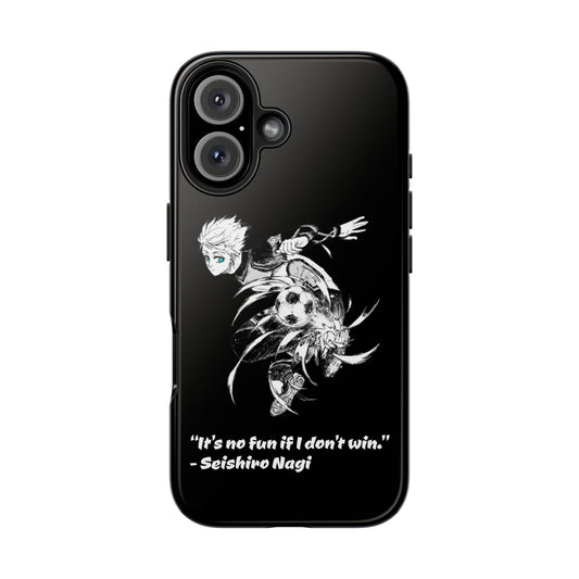 Seishiro Nagi Phone Case - "It's No Fun If I Don't Win" Design